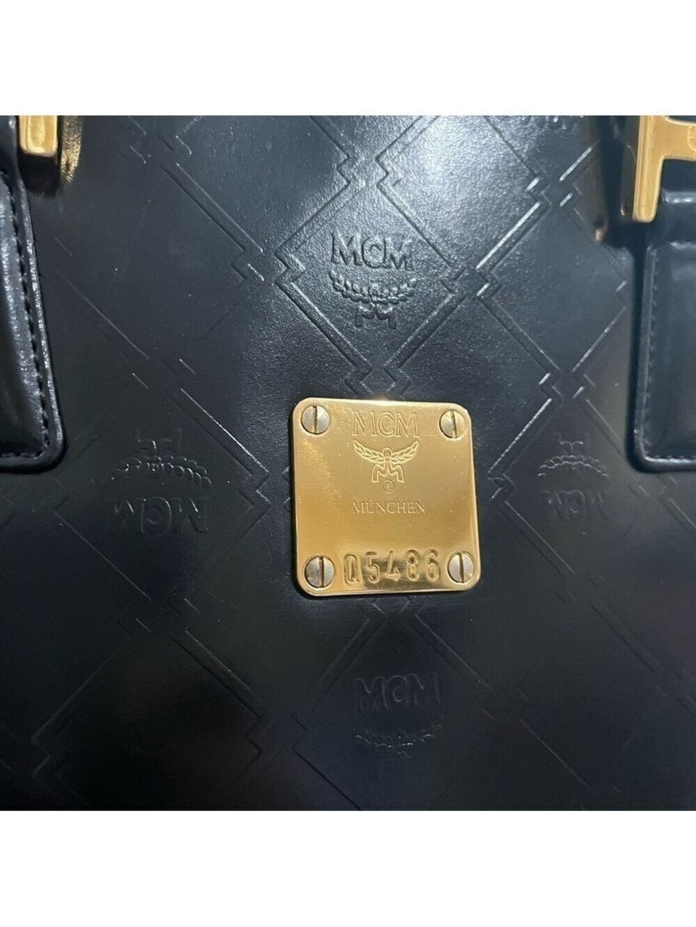 MCM BLACK HANDBAG - Picture 3 of 11